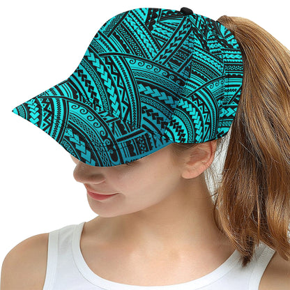 Polynesian Tribal Snapback Cap