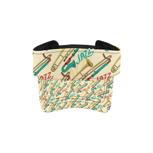 Trombone Pattern Print Design 03 Unisex Sun Visor