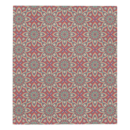 Bohemian Pattern Print Design 03 Premium Quilt