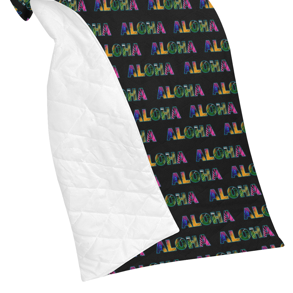 Aloha Hawaii Neon Premium Quilt