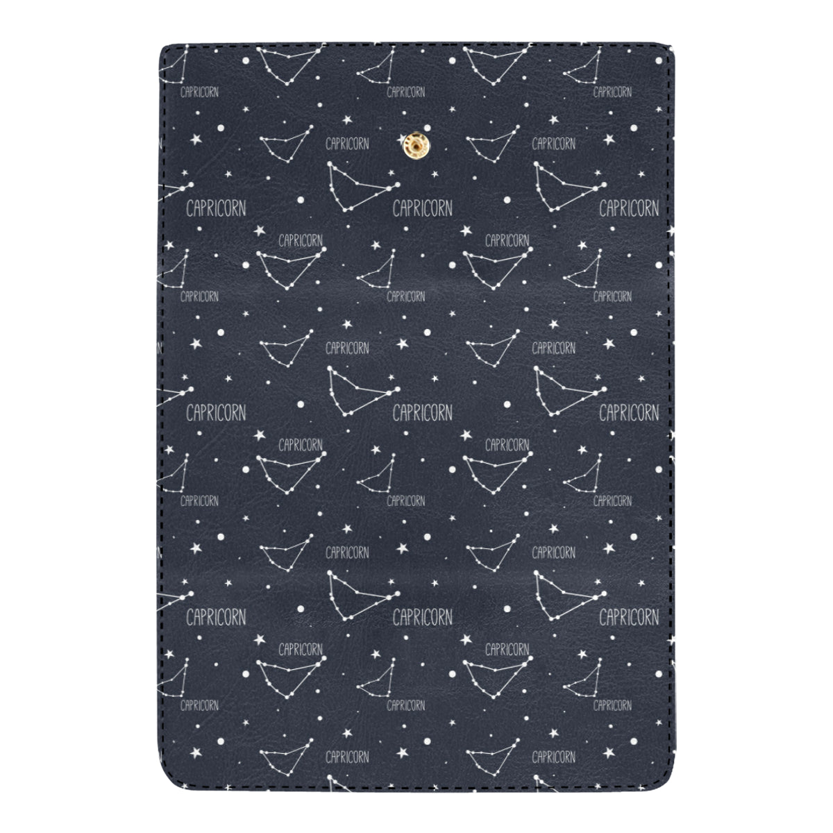 Capricorn Zodiac Pattern Print Design 01 Women's Trifold Wallet