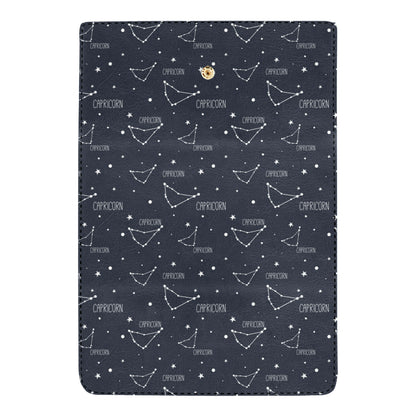 Capricorn Zodiac Pattern Print Design 01 Women's Trifold Wallet