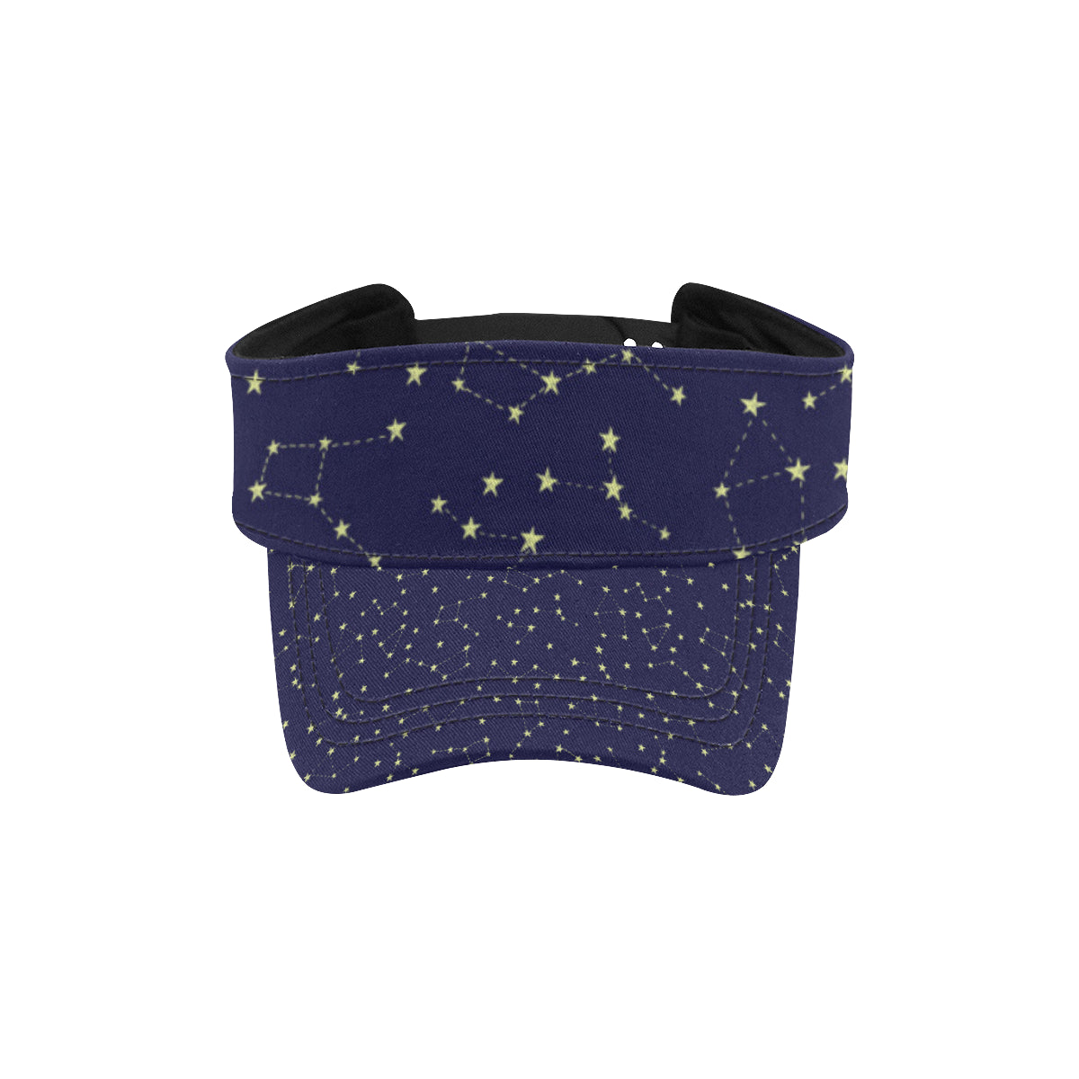 Constellation Pattern Print Design 02 Unisex Sun Visor