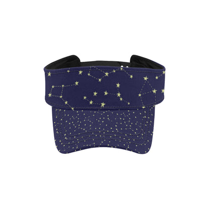 Constellation Pattern Print Design 02 Unisex Sun Visor