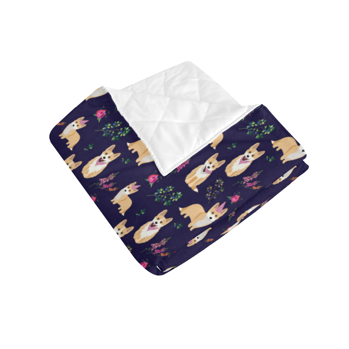 Pembroke Welsh Corgis Pattern Print Design A06 Premium Quilt