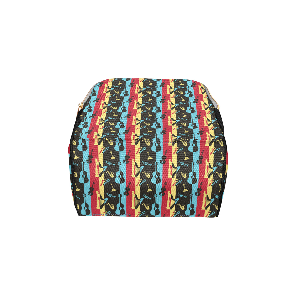 Jazz Pattern Print Design 02 Diaper Bag Backpack