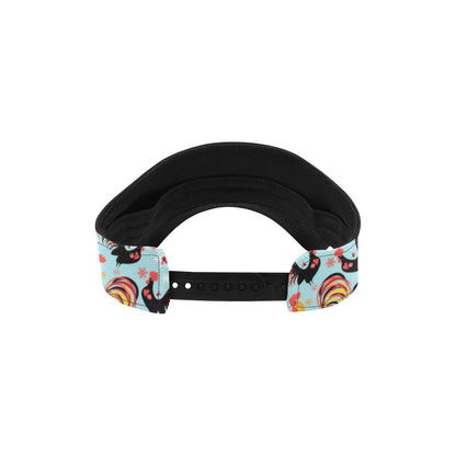 Rooster Themed Design Unisex Sun Visor