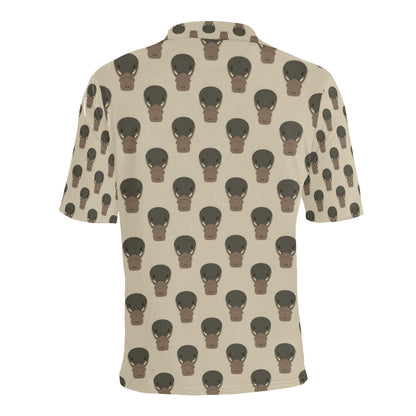 Platypus Pattern Print Design A03 Men Polo Shirt