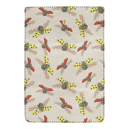 Ladybug Pattern Print Design 04 Women's Trifold Wallet