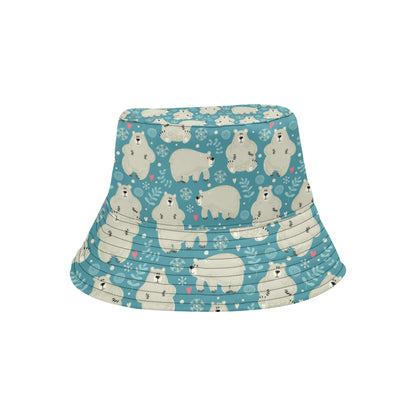 Bear Pattern Print Design BE04 Unisex Bucket Hat