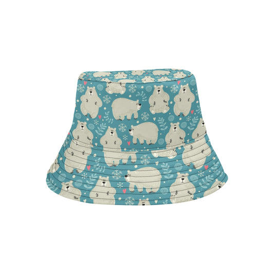 Bear Pattern Print Design BE04 Unisex Bucket Hat
