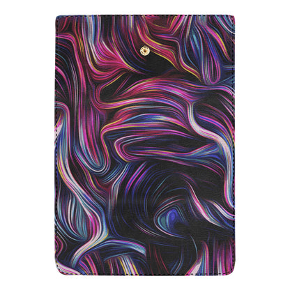 Liquid Pattern Print Design 01 Women's Trifold Wallet