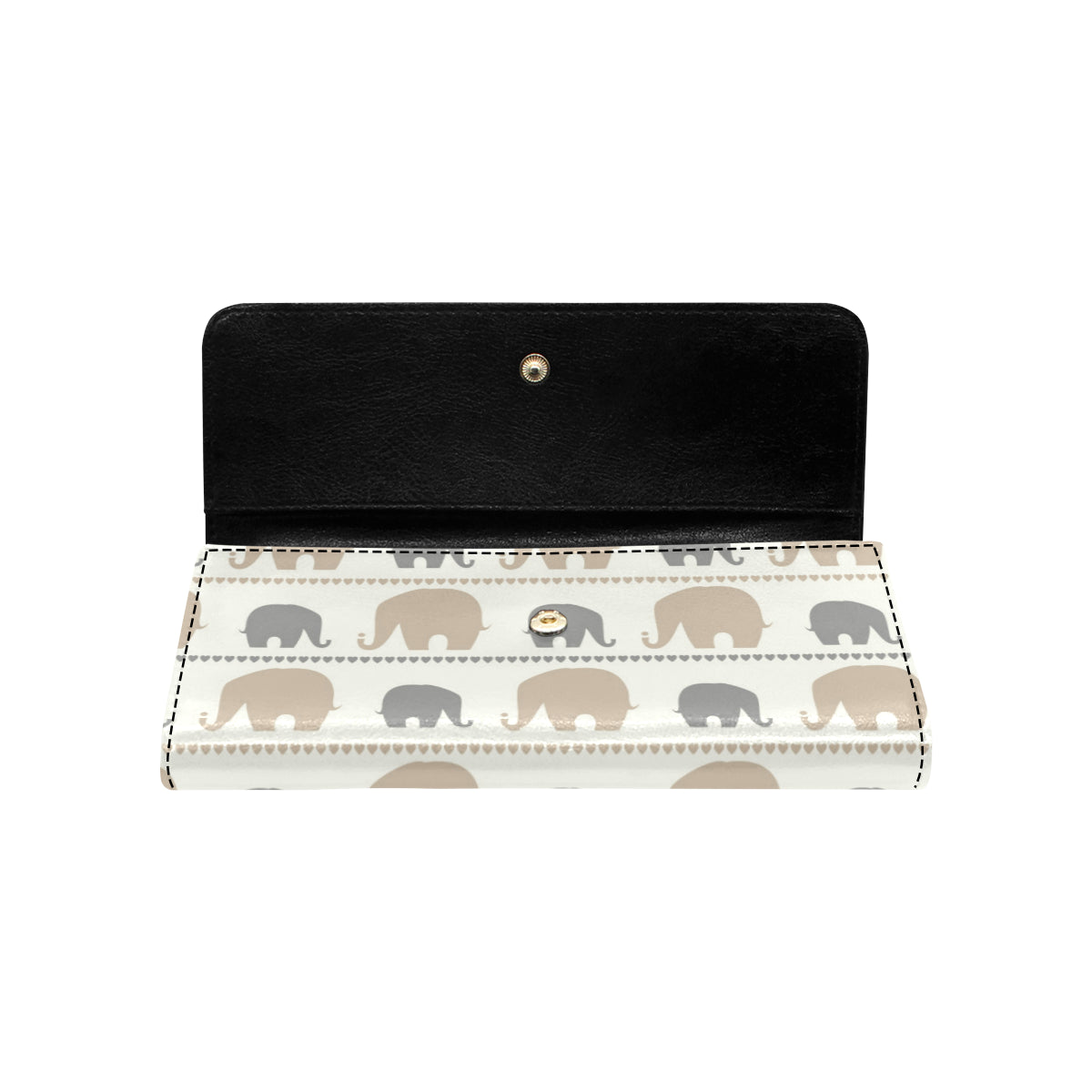 Elephant Cute Women's Trifold Wallet
