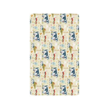Cow Farm Design Print Rubber Doormat