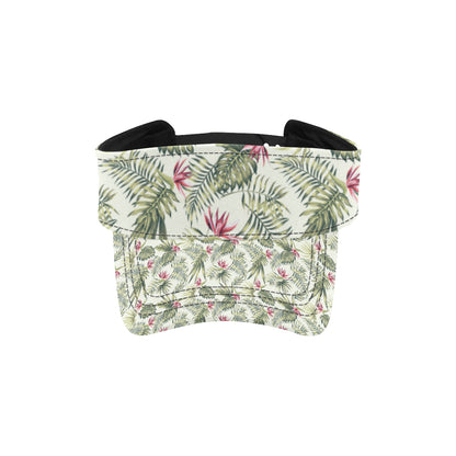 Bird Of Paradise Pattern Print Design 04 Unisex Sun Visor