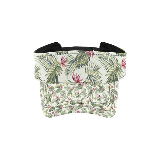 Bird Of Paradise Pattern Print Design 04 Unisex Sun Visor