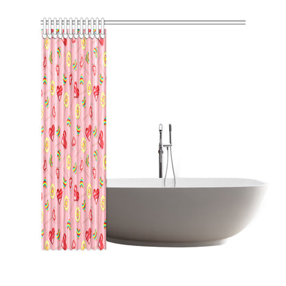 Lollipop Pattern Print Design LL05 Shower Curtain