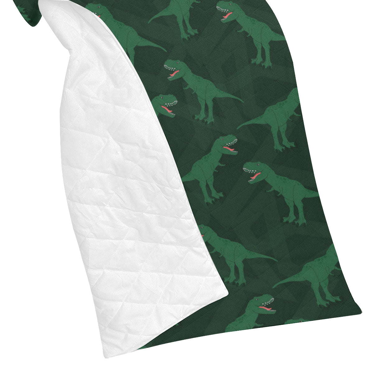 T Rex Pattern Print Design A06 Premium Quilt