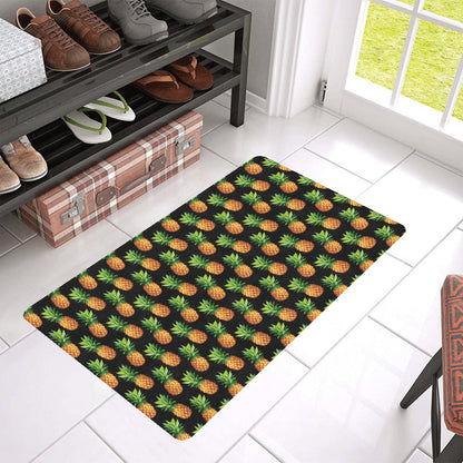 Pineapple Cute Print Design Pattern Rubber Doormat