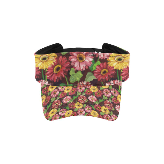Daisy Gerbera Print Pattern Unisex Sun Visor
