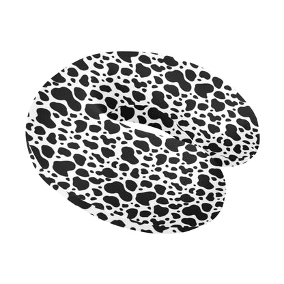 Cow Skin Pattern Print Design 04 U-Shaped Travel Neck Pillow
