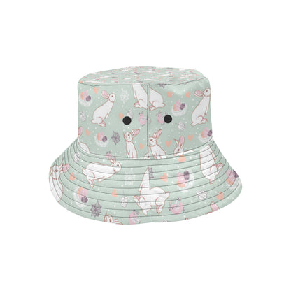 Rabbit Pattern Print Design RB011 Unisex Bucket Hat