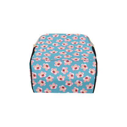 Cherry Blossom Pattern Print Design CB09 Diaper Bag Backpack
