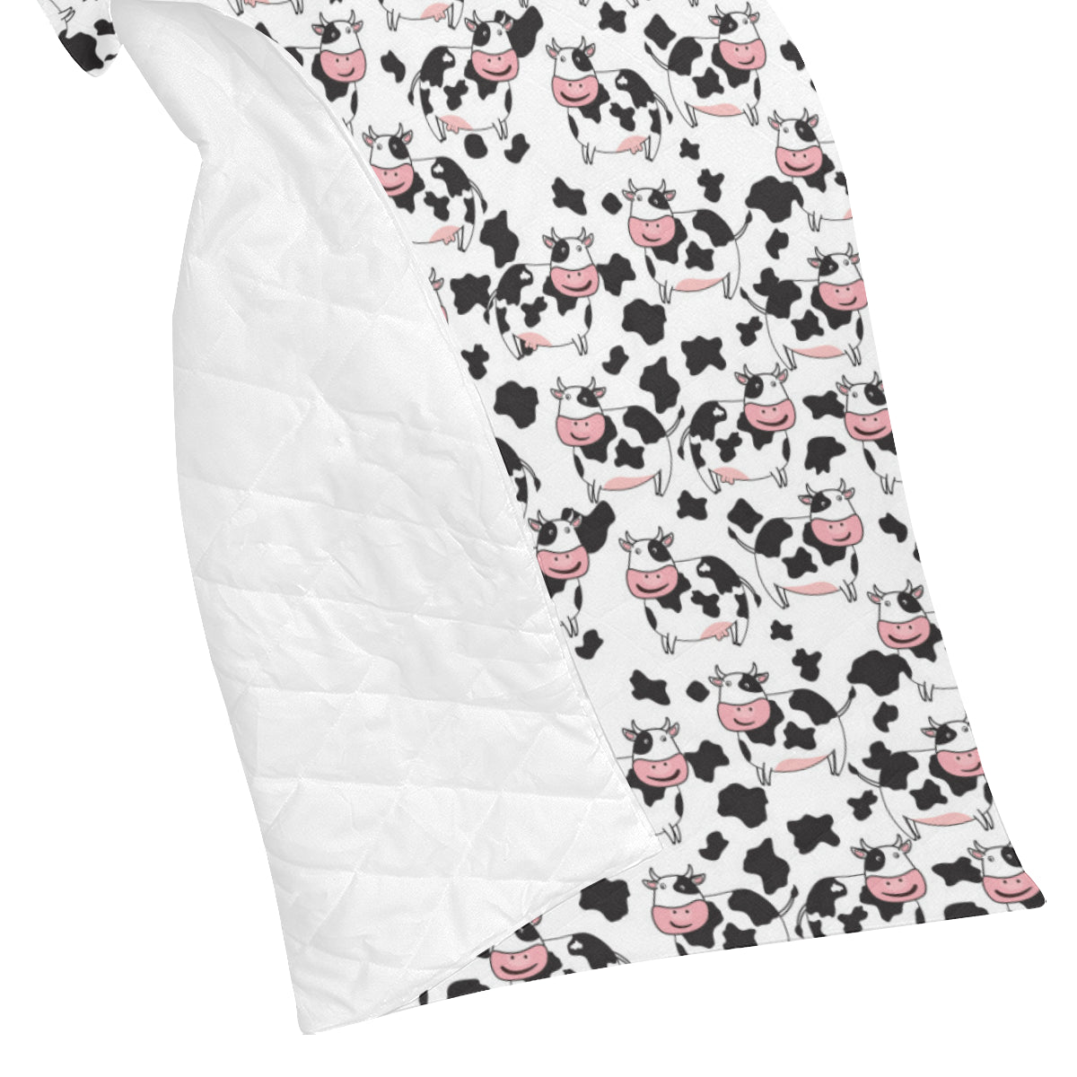 Cow Pattern Print Design 02 Premium Quilt