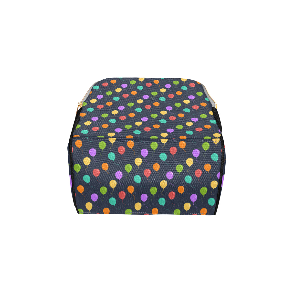 Ballon Colorful Pattern Print Design 03 Diaper Bag Backpack