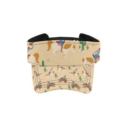 Rodeo Pattern Print Design A02 Unisex Sun Visor