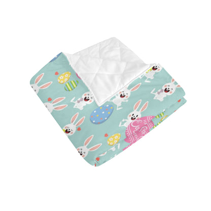 Easter Eggs Pattern Print Design RB014 Premium Quilt