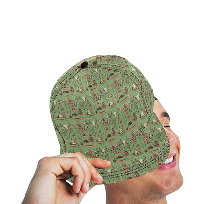 Native Indian Themed Design Print Snapback Cap