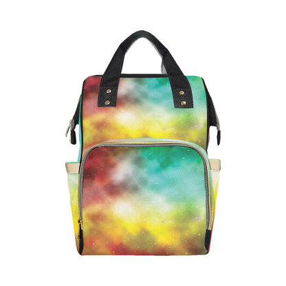 Nebula Pattern Print Design A04 Diaper Bag Backpack