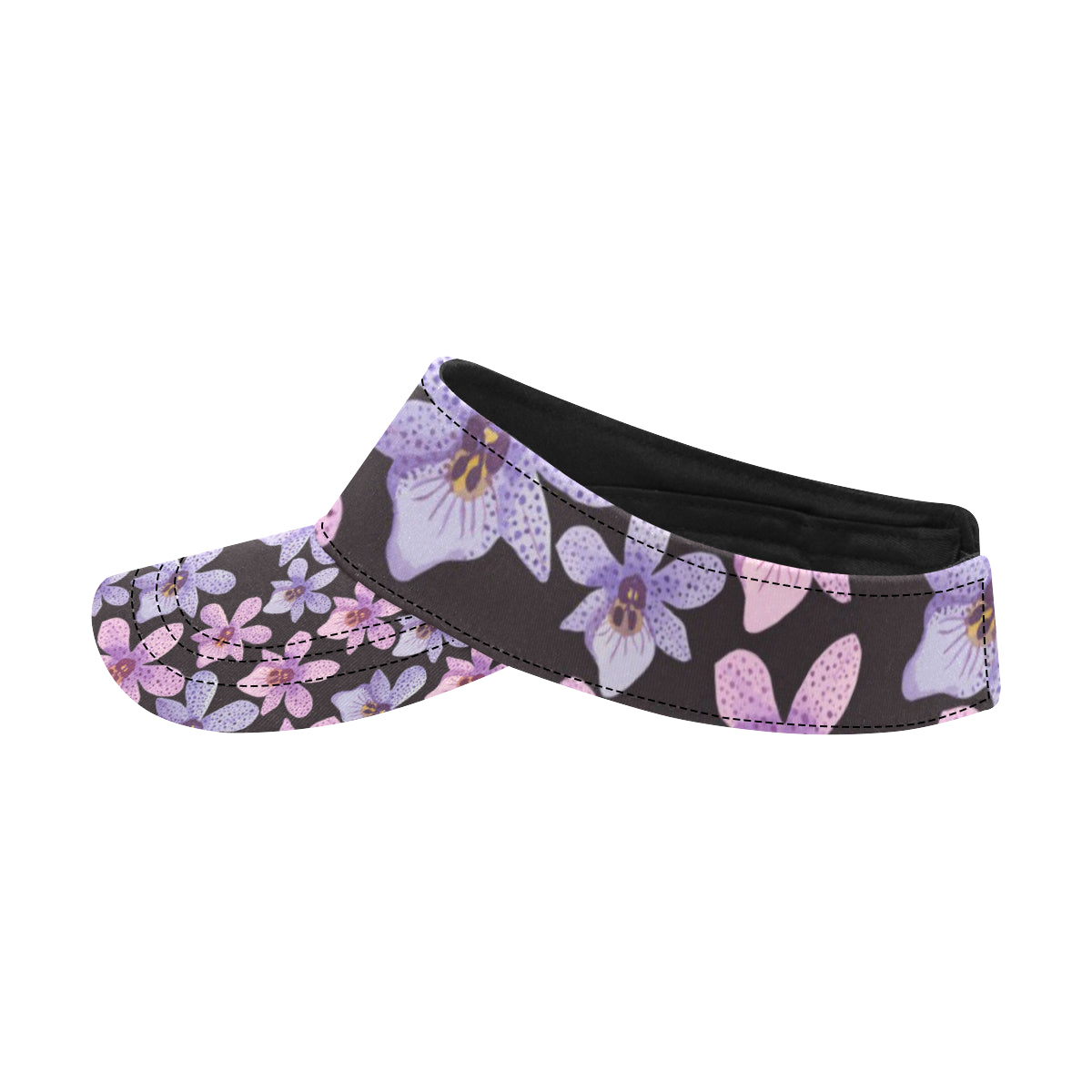 Orchid Pattern Print Design OR08 Unisex Sun Visor