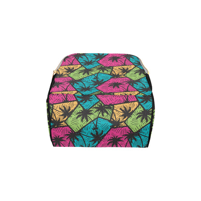 Palm Tree Pattern Print Design PT09 Diaper Bag Backpack