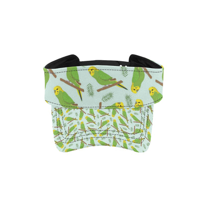 Budgerigar Pattern Print Design 04 Unisex Sun Visor