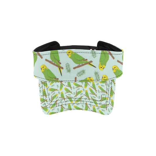 Budgerigar Pattern Print Design 04 Unisex Sun Visor