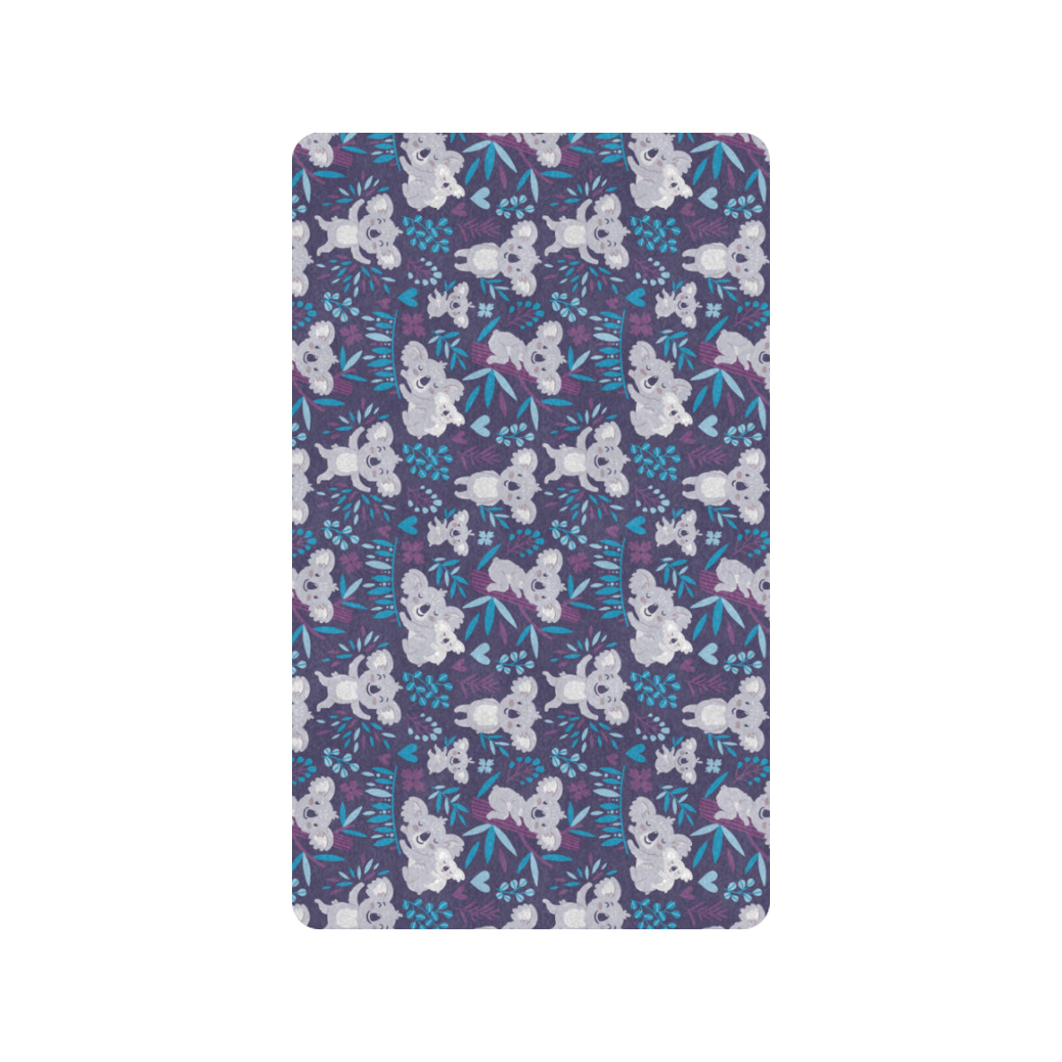 Koala Cute Themed Design Print Rubber Doormat