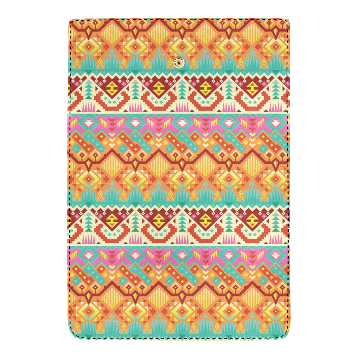 Aztec Pattern Print Design 03 Women's Trifold Wallet