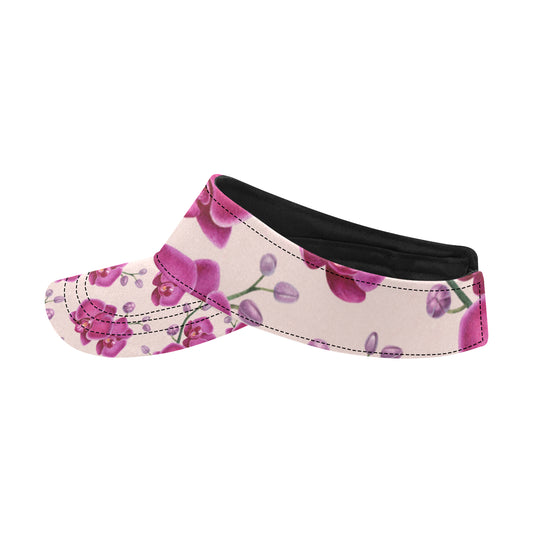 Orchid Pattern Print Design A02 Unisex Sun Visor