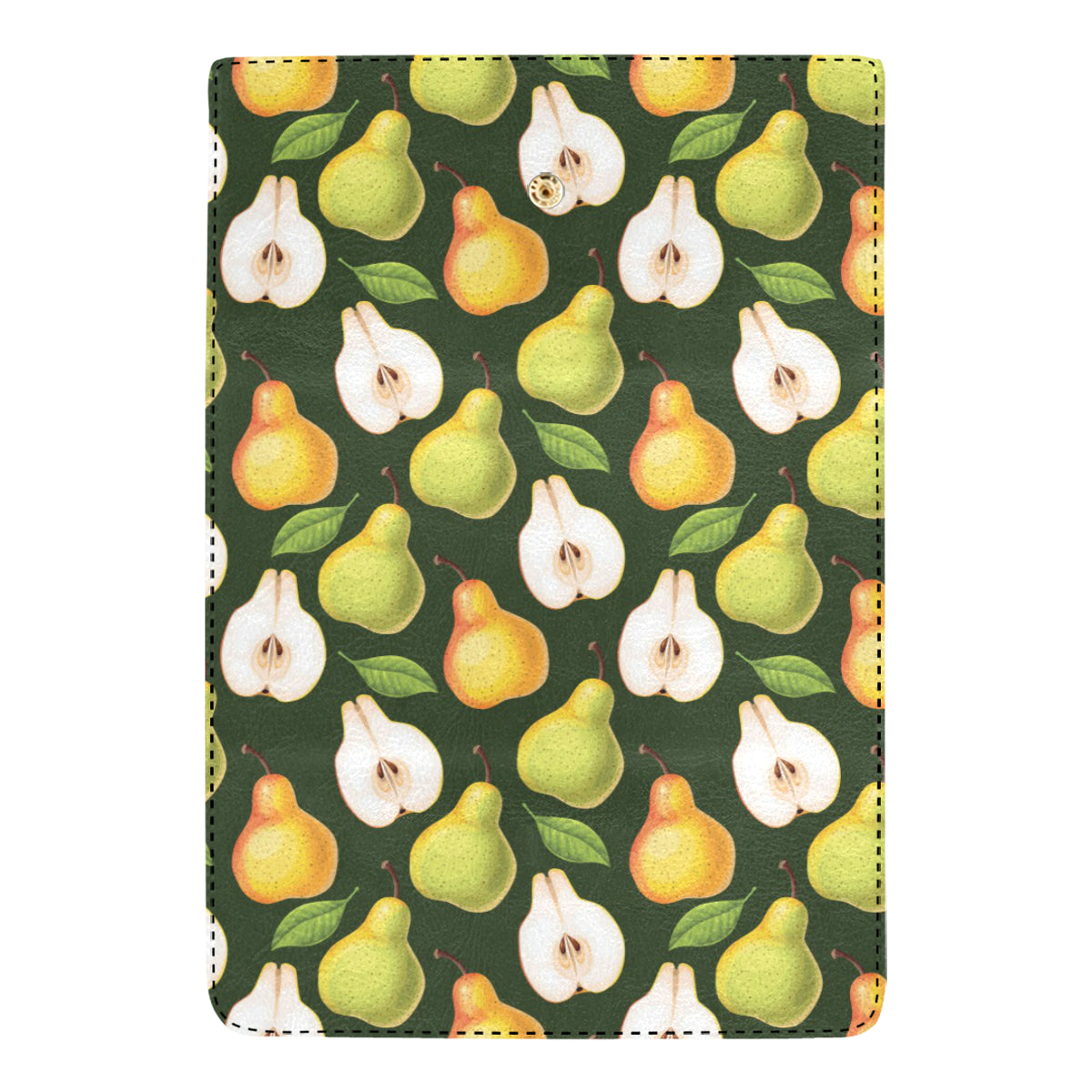 Pear Pattern Print Design PE06 Women's Trifold Wallet