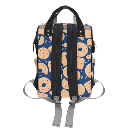 Cracker Pattern Print Design 03 Diaper Bag Backpack