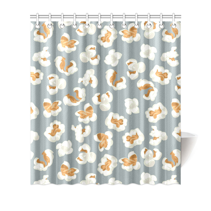 Popcorn Pattern Print Design A05 Shower Curtain