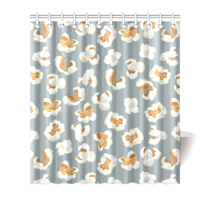 Popcorn Pattern Print Design A05 Shower Curtain