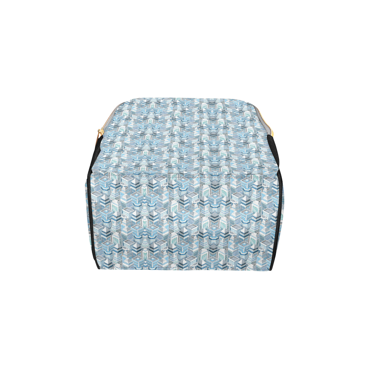 City  Pattern Print Design 03 Diaper Bag Backpack
