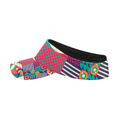 Mosaic Pattern Print Design 03 Unisex Sun Visor