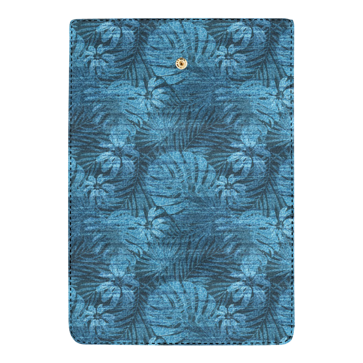 Jean Tropical Pattern Print Design 04 Women's Trifold Wallet