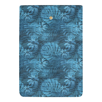 Jean Tropical Pattern Print Design 04 Women's Trifold Wallet