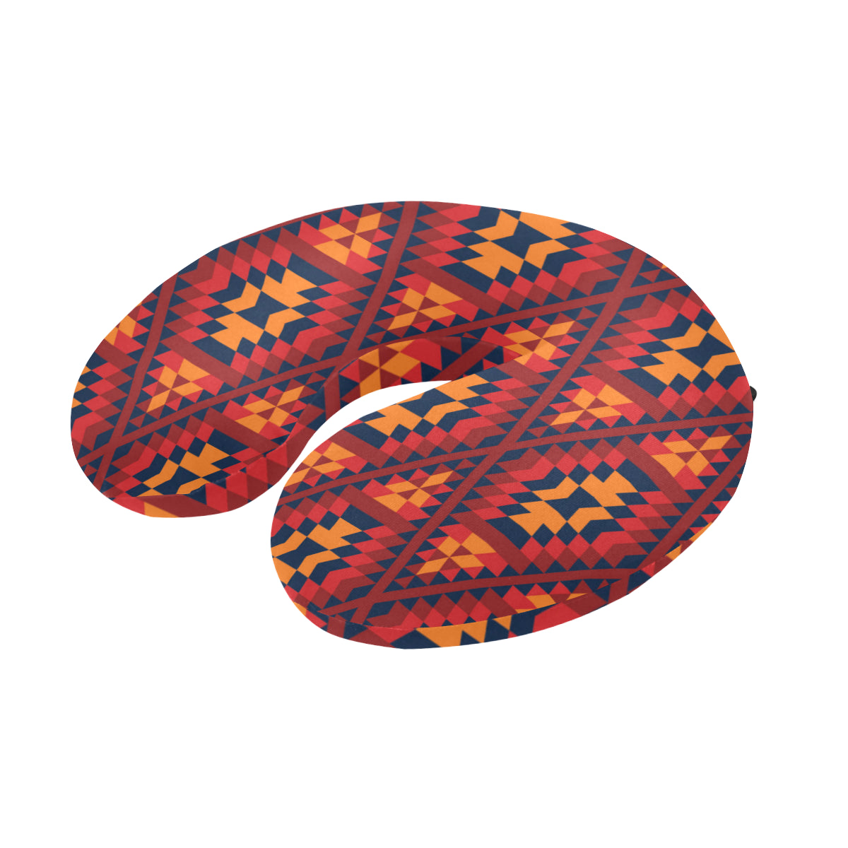 Navajo Pattern Print Design A03 U-Shaped Travel Neck Pillow