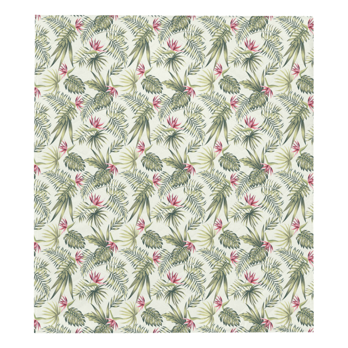 Bird Of Paradise Pattern Print Design 04 Premium Quilt